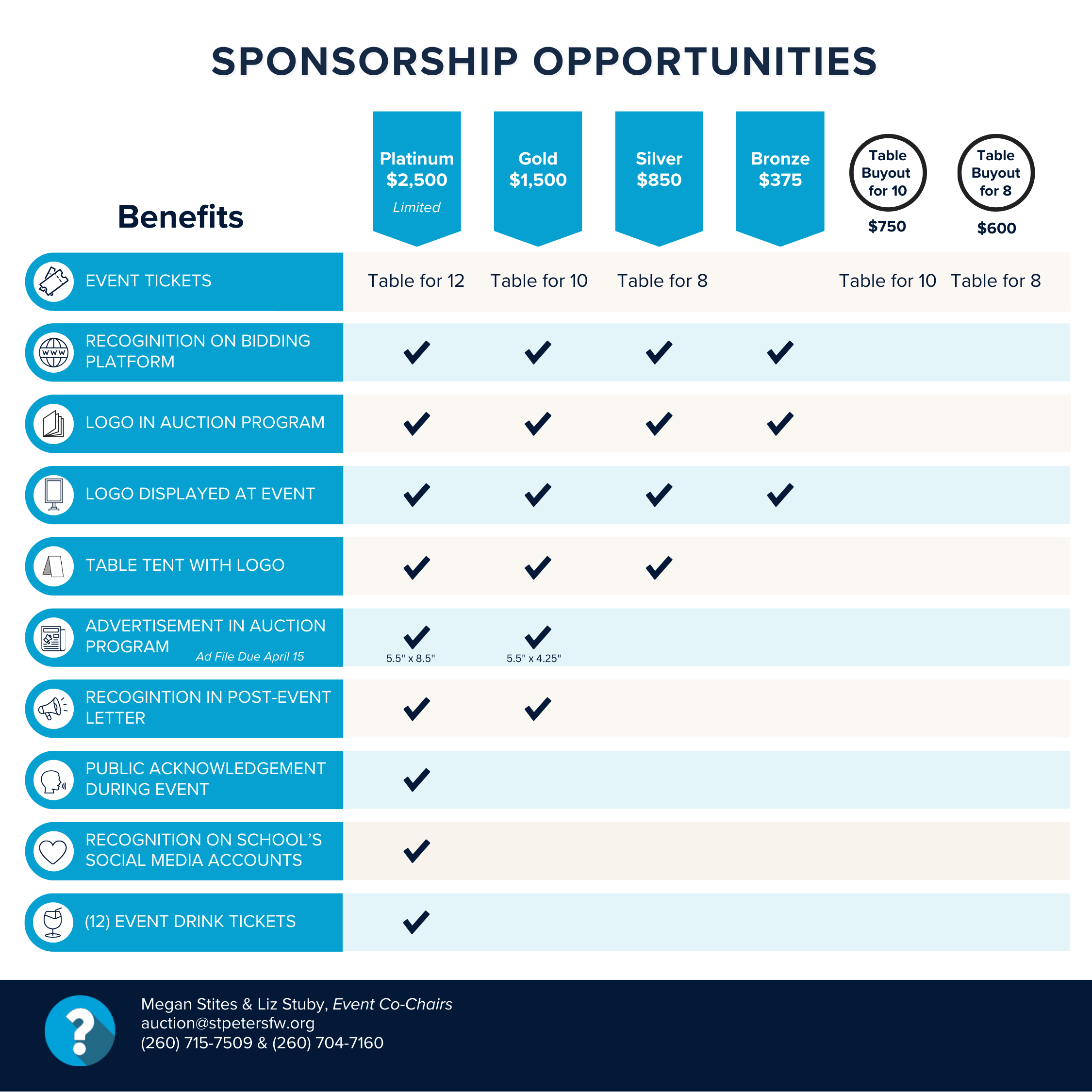 Sponsorship Opportunities